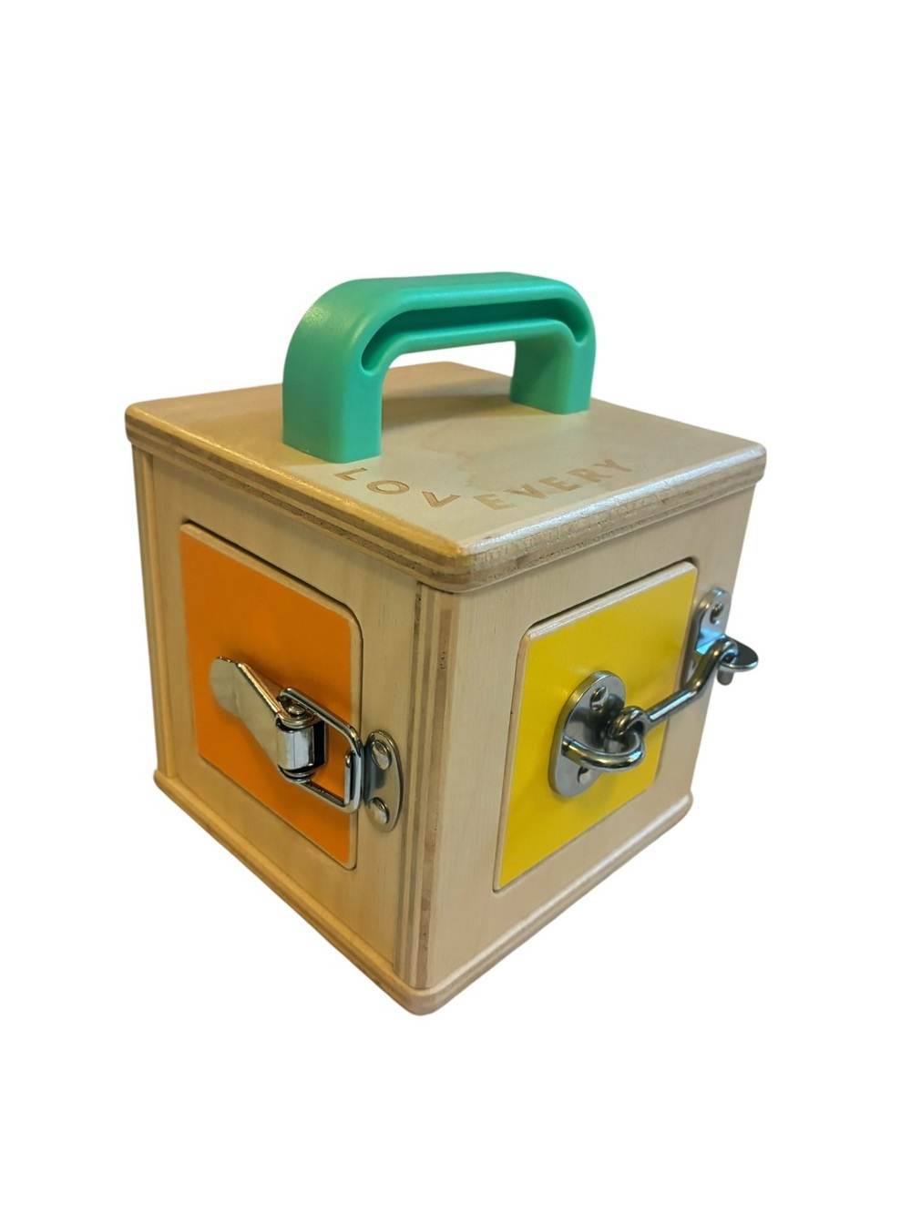 Lovevery The Realist Play Kit 19-21M Wooden Lock Box Toddler Learning Toy - Picture 2 of 5